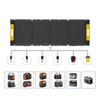 36V 200W 4-кратная складная солнечная панель с ручным съемом для портативной электростанции