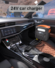 Автомобильный зарядный кабель, совместимый с Jackery Anker EcoFlow 16AWG, зарядное устройство для автомобильного прикуривателя, кабель 6 в 1, зарядка прикуривателя для портативной электростанции